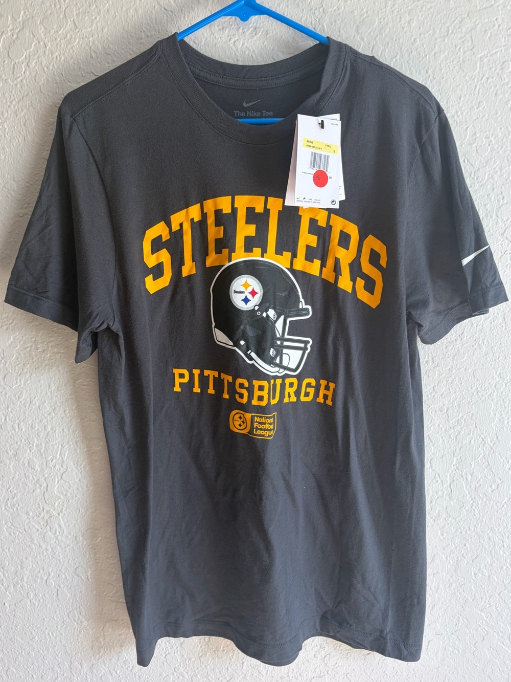 Nike Pittsburgh Steelers Black T-Shirt Men’s Small NFL NWT